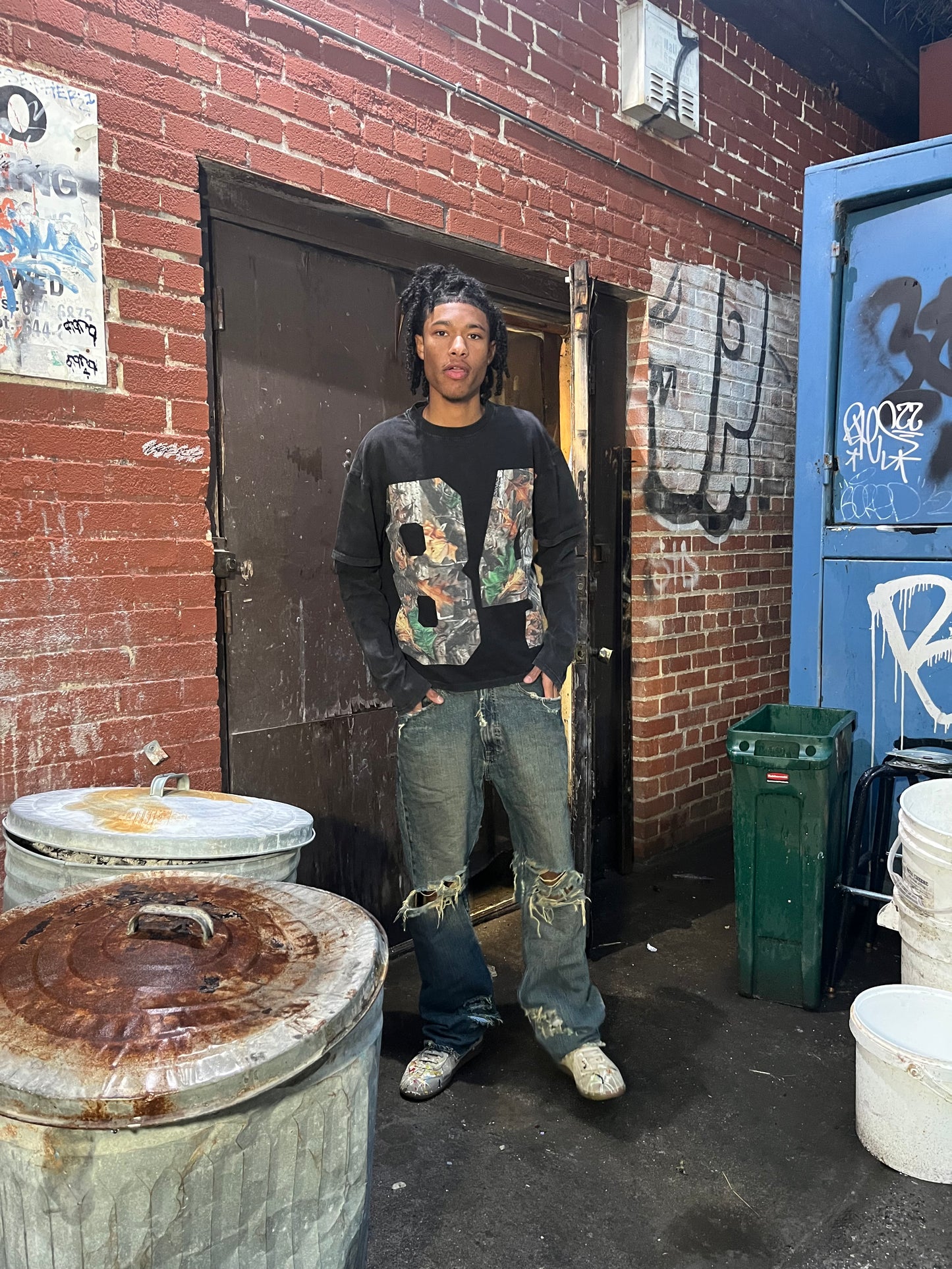 84 camo Long sleeve