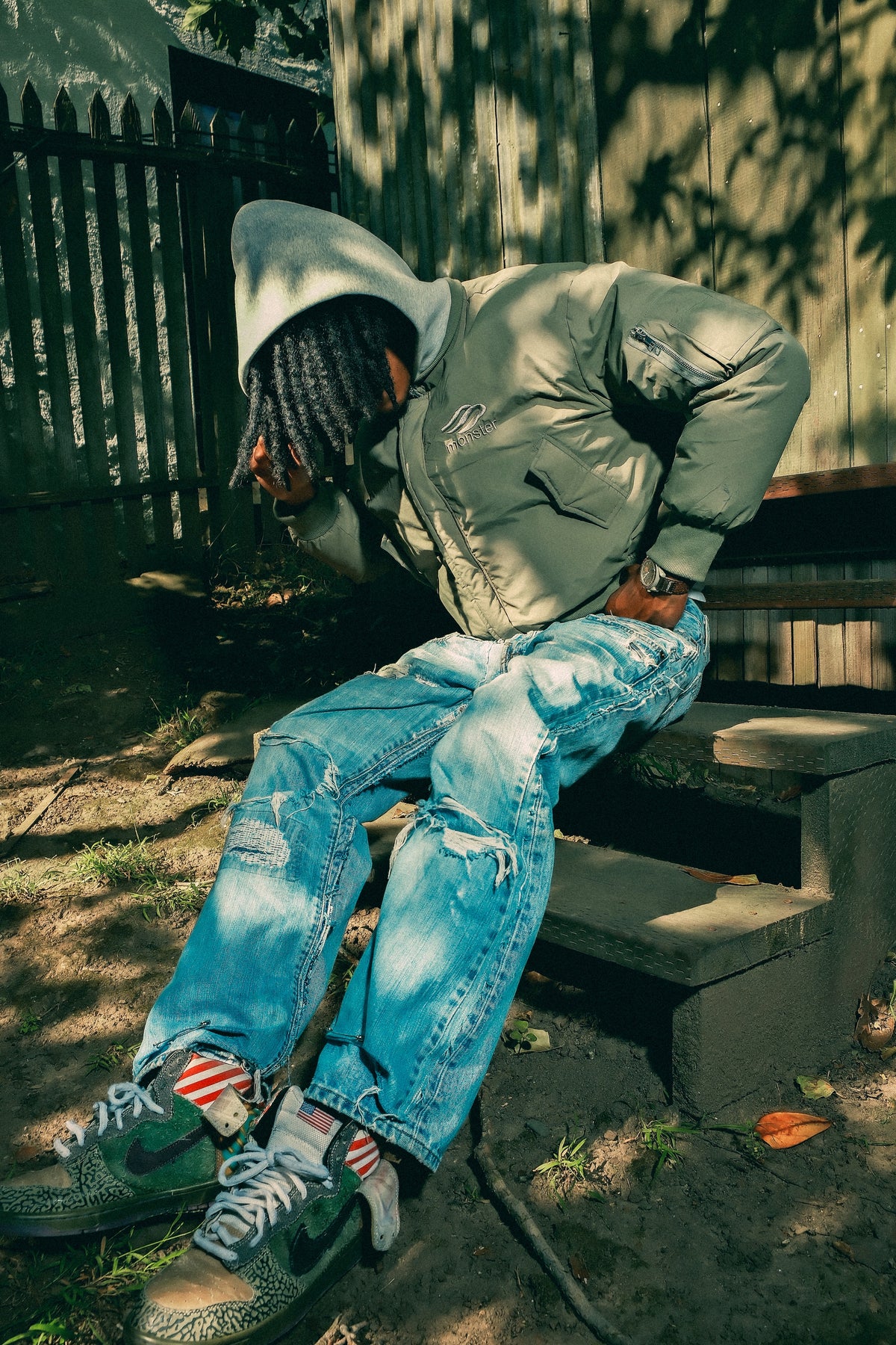 MU Hooded Bomber