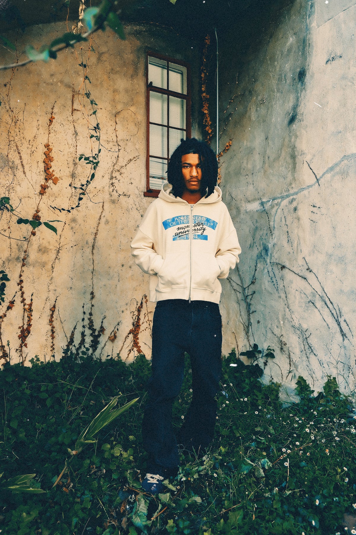 Waffle Zip-Up